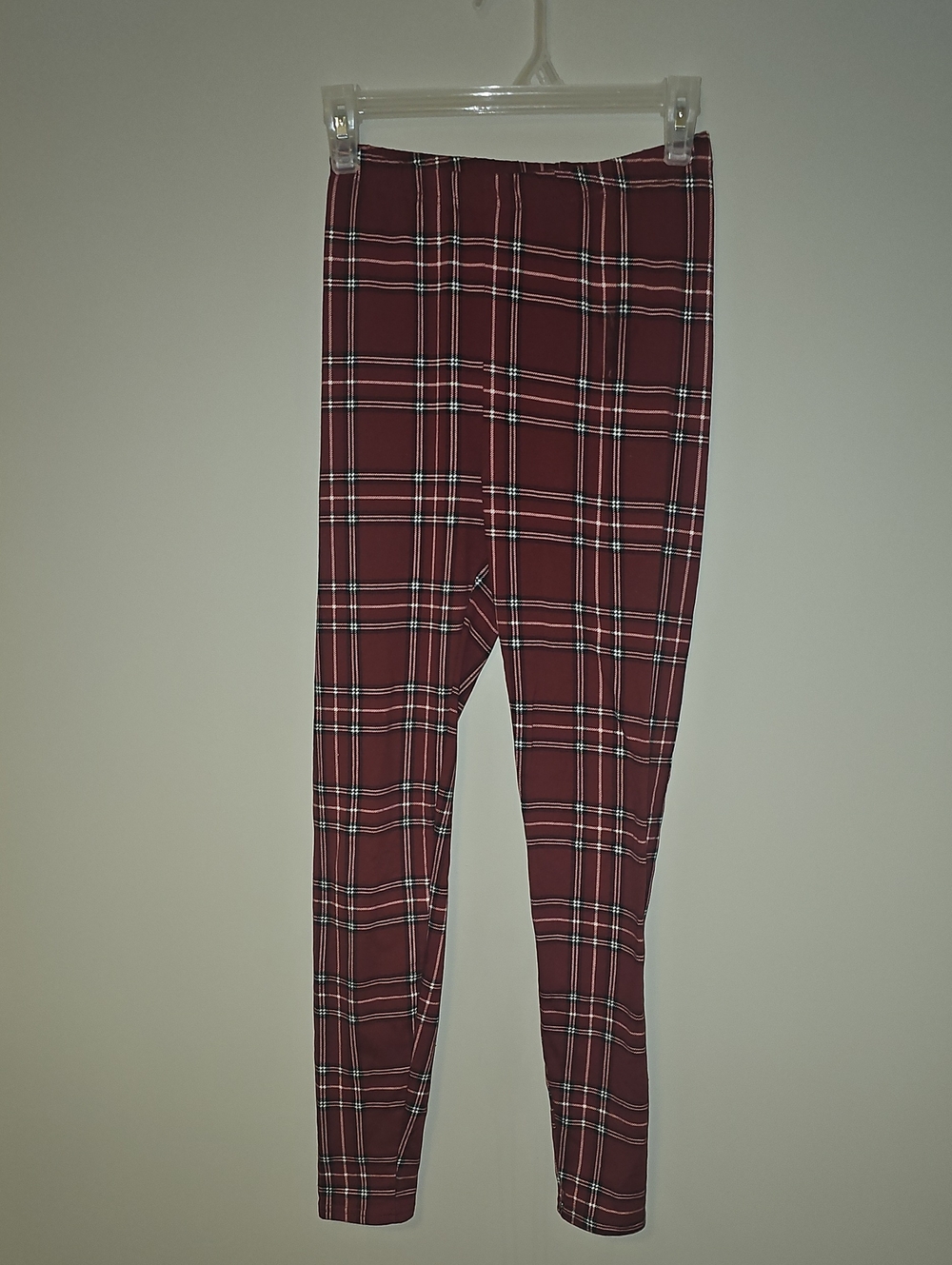 3/$15 💥 Streetwear Society Burgundy Plaid Pajama Bottoms M Medium